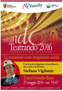 Teatrando 2016 locandina
